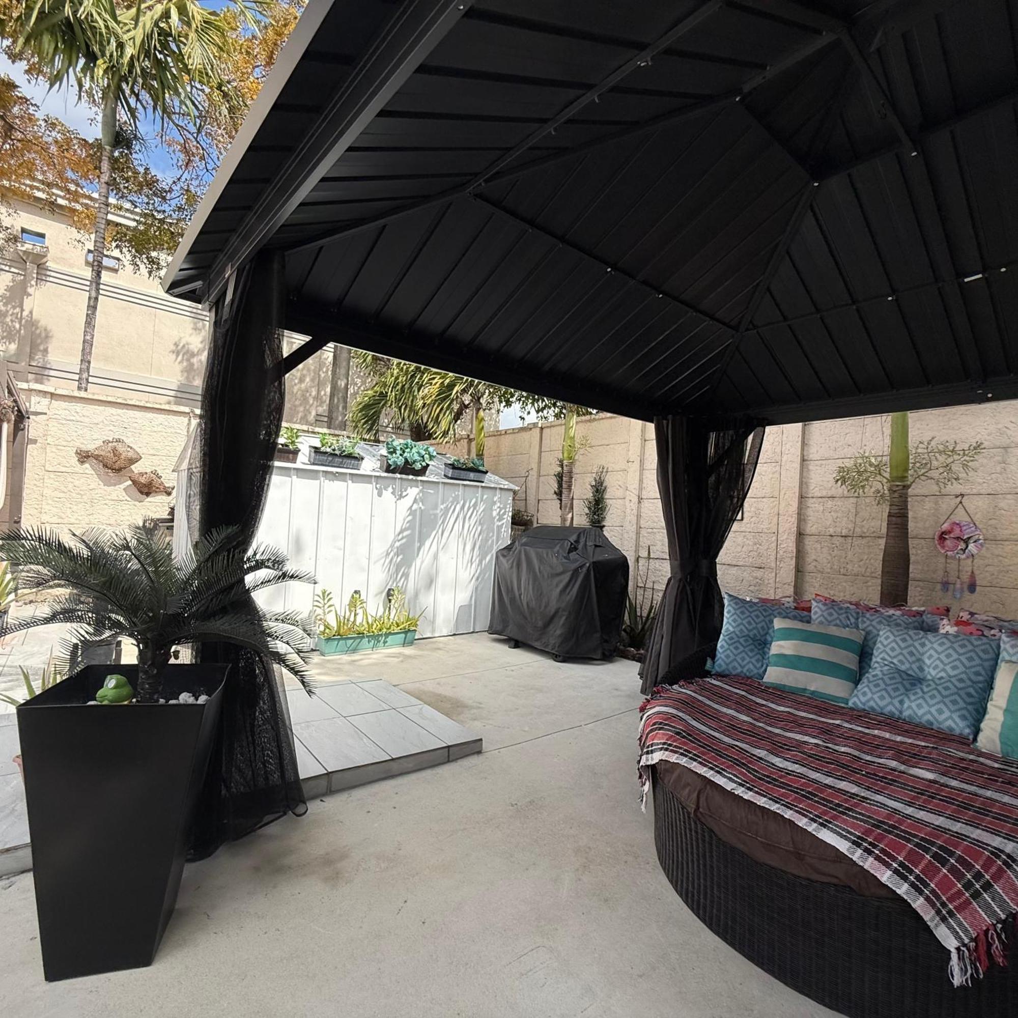 Tiny Place W Private Hot Jacuzzi 7 Min To Miami International Airport Bagian luar foto